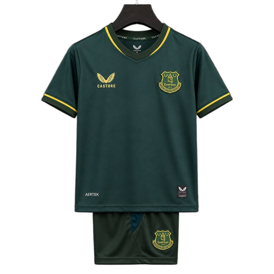 Everton 2026/27 Third Jersey – Kids – Green