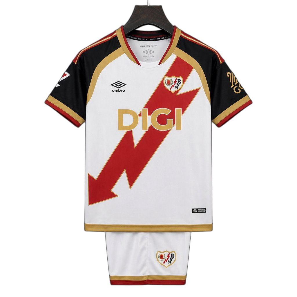 Rayo Vallecano 2026/27 Home Jersey – Kids