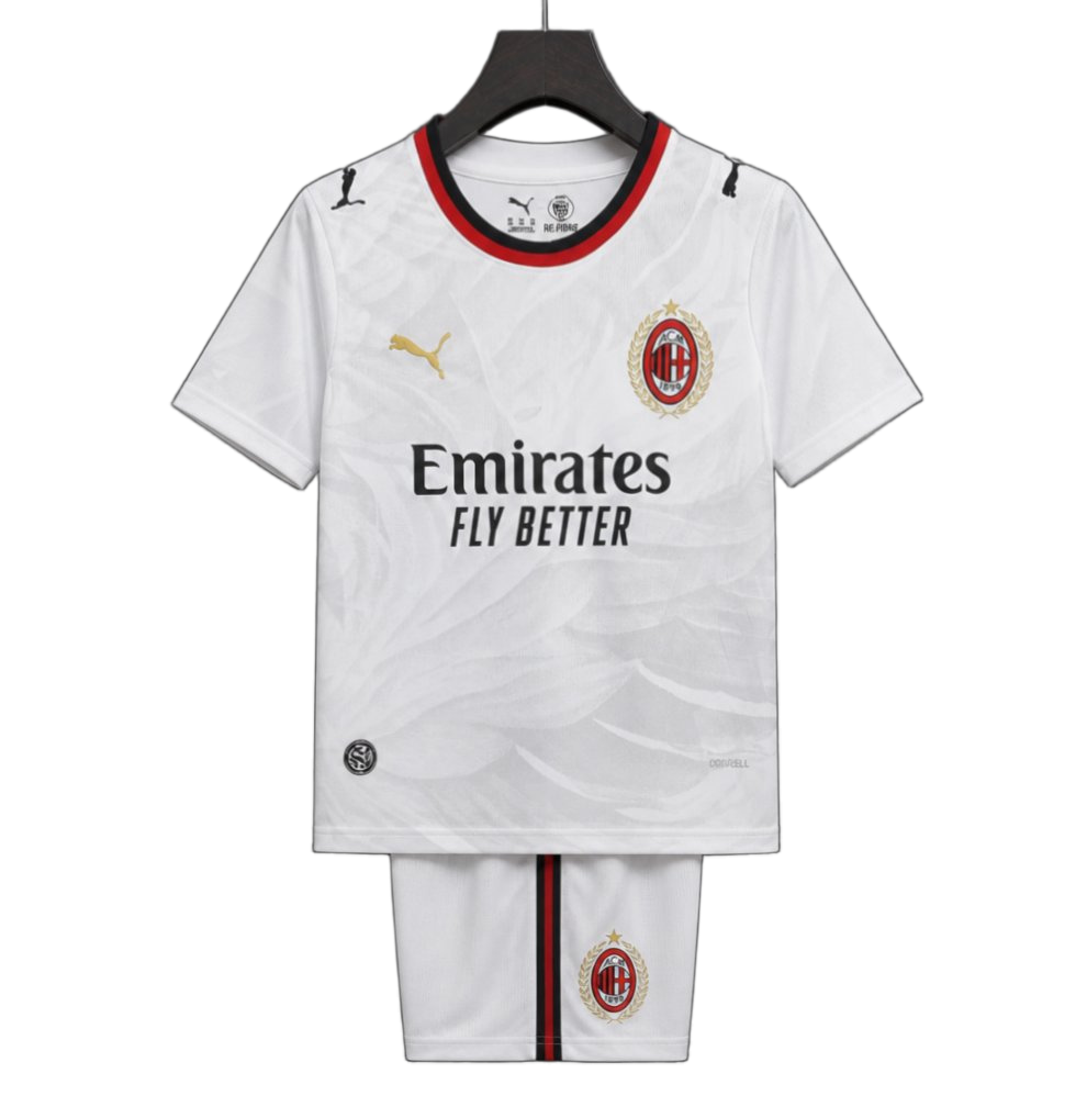 Inter Milan 2026/27 Away Jersey – Kids – White
