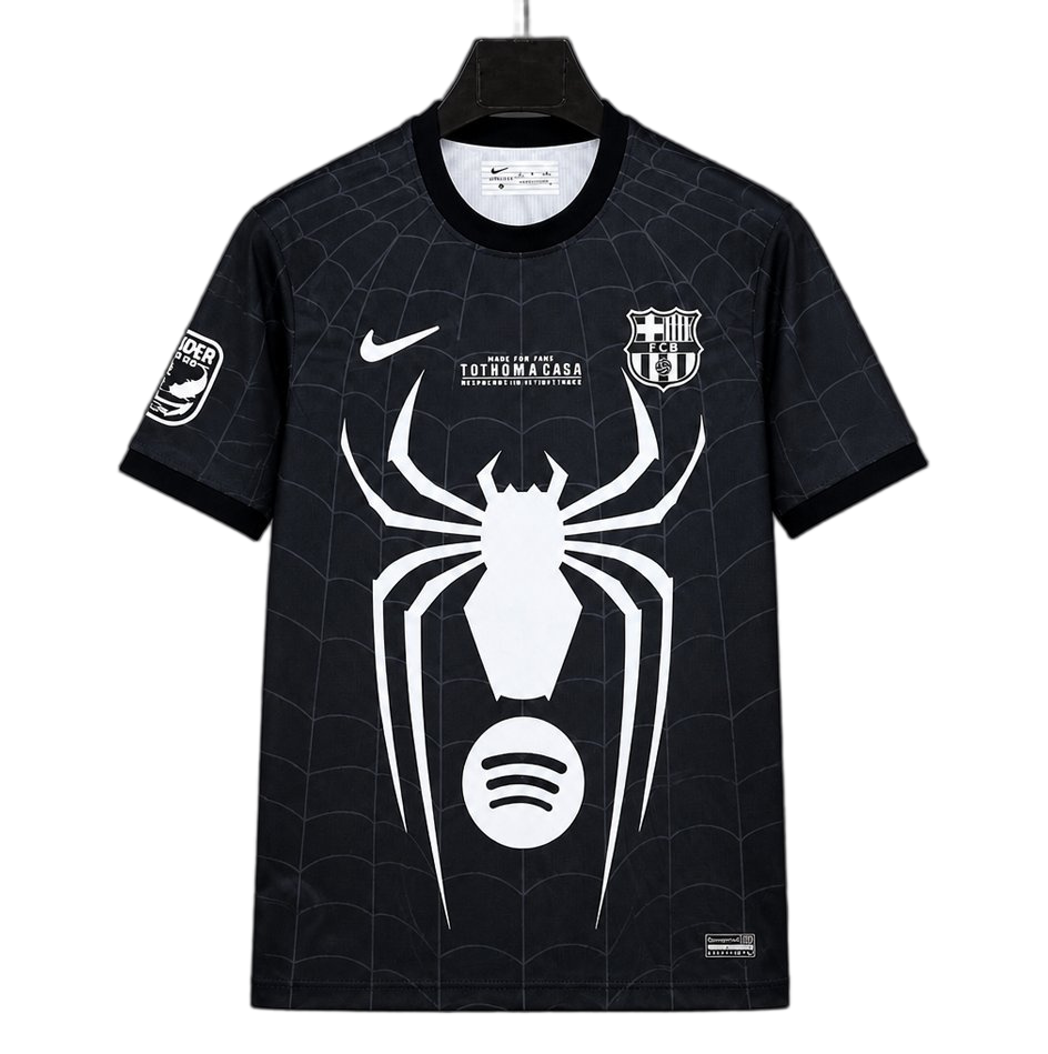 FC Barcelona 2026/27 Jersey – Black – X Spider