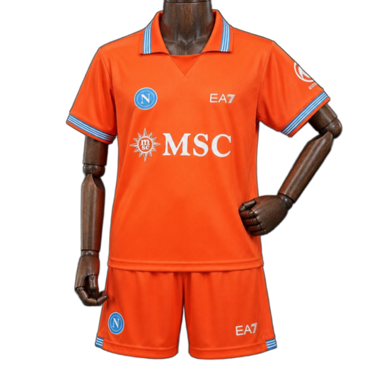 Napoli 2026/27 Third Jersey – Kids – Orange