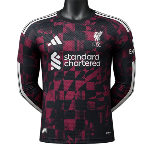 Liverpool 2026/27 Away Jersey – Player Version – Long Sleeve