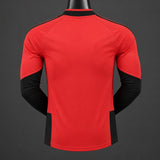 Manchester United 2026/27 Home Jersey – Player Version – Long Sleeve – Red