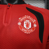 Manchester United 2026/27 Home Jersey – Player Version – Long Sleeve – Red