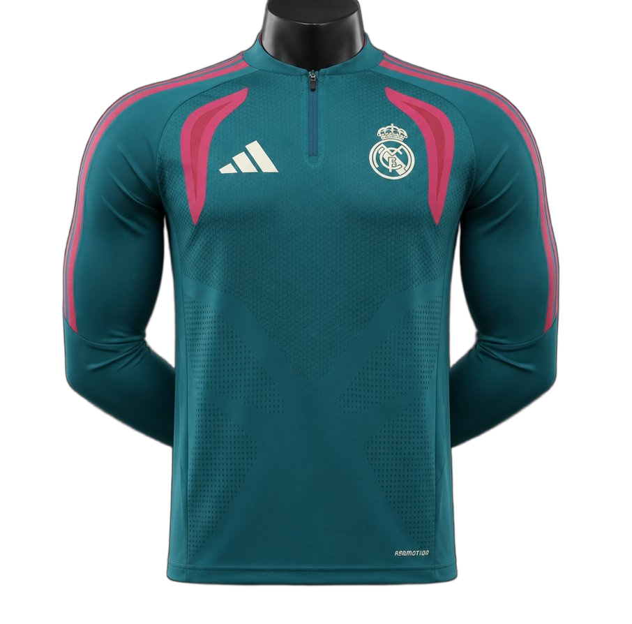 Real Madrid 2026/27 Home Jersey – Player Version – Long Sleeve