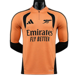 Arsenal 2026/27 Home Jersey – Player Version – Long Sleeve – Orange