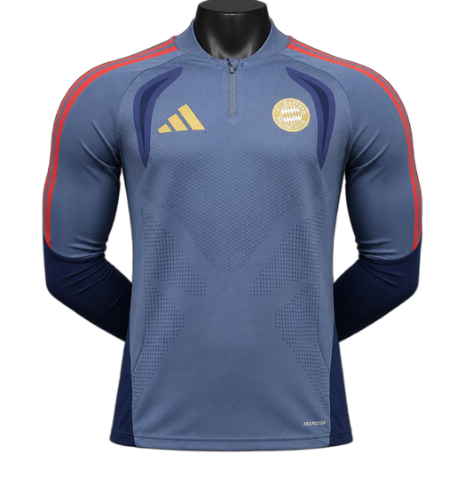 Manchester United 2026/27 Home Jersey – Player Version – Long Sleeve – Navy