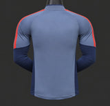 Manchester United 2026/27 Home Jersey – Player Version – Long Sleeve – Navy