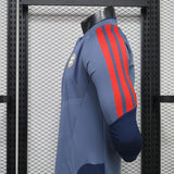 Manchester United 2026/27 Home Jersey – Player Version – Long Sleeve – Navy