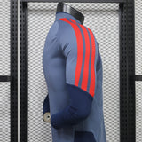 Manchester United 2026/27 Home Jersey – Player Version – Long Sleeve – Navy