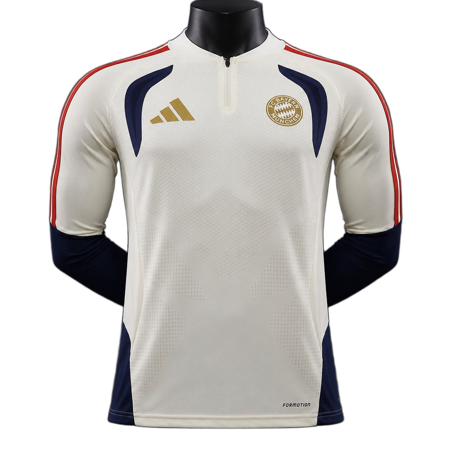 Manchester United 2026/27 Away Jersey – Player Version – Long Sleeve – White