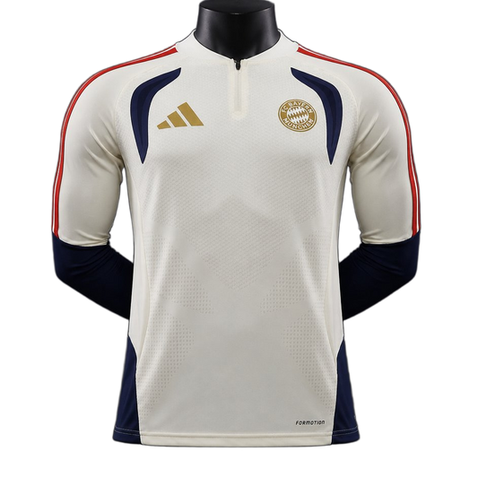 Manchester United 2026/27 Away Jersey – Player Version – Long Sleeve – White