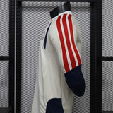 Manchester United 2026/27 Away Jersey – Player Version – Long Sleeve – White