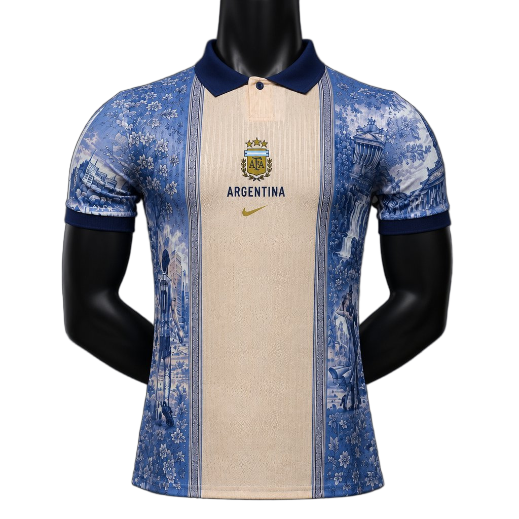 Argentina 2026 Jersey – Player Version – Special Edition – White/Sky Blue