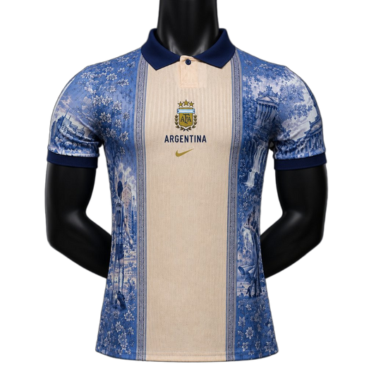 Argentina 2026 Jersey – Player Version – Special Edition – White/Sky Blue