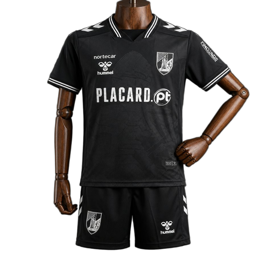 Vitoria SC 2026/27 Away Jersey – Kids – Black