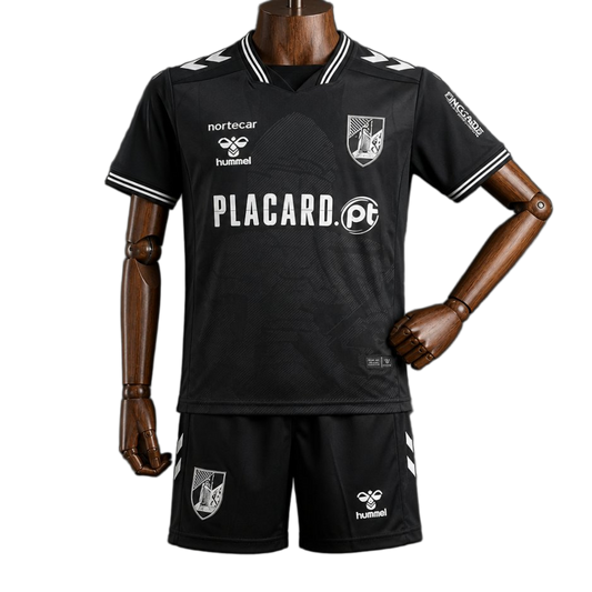 Vitoria SC 2026/27 Away Jersey – Kids – Black