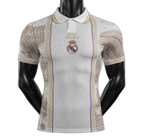 Real Madrid 2026/27 Jersey – Player Version – Special Edition – White/Gold – X Air Dior Polo