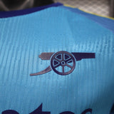 Arsenal 2026/27 Away Goalkeeper Jersey – Player Version – Blue