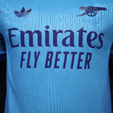 Arsenal 2026/27 Away Goalkeeper Jersey – Player Version – Blue