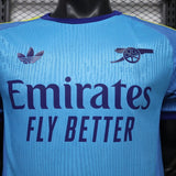 Arsenal 2026/27 Away Goalkeeper Jersey – Player Version – Blue