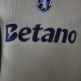 Sporting 2026/27 Away Jersey – Player Version – Gold