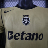 Sporting 2026/27 Away Jersey – Player Version – Gold