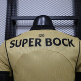 Sporting 2026/27 Away Jersey – Player Version – Gold