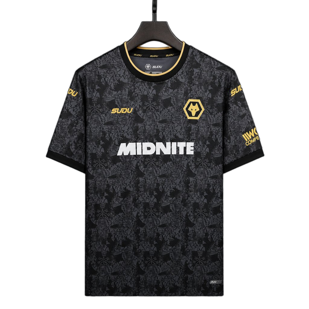 Wolverhampton Wanderers 2026/27 Third Jersey – Black – Wolves