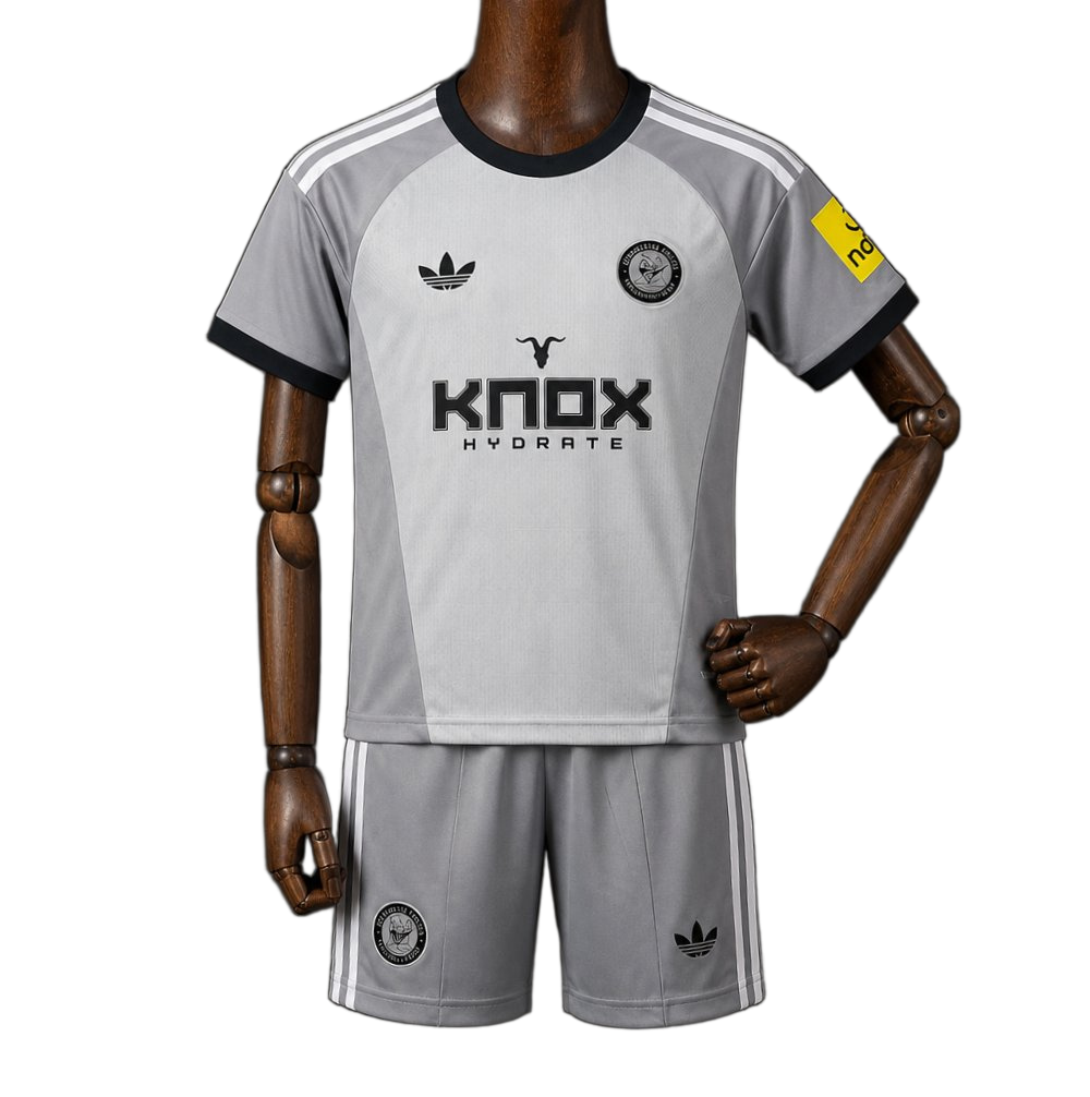 Newcastle United 2026/27 Goalkeeper Kit – Kids – Grey