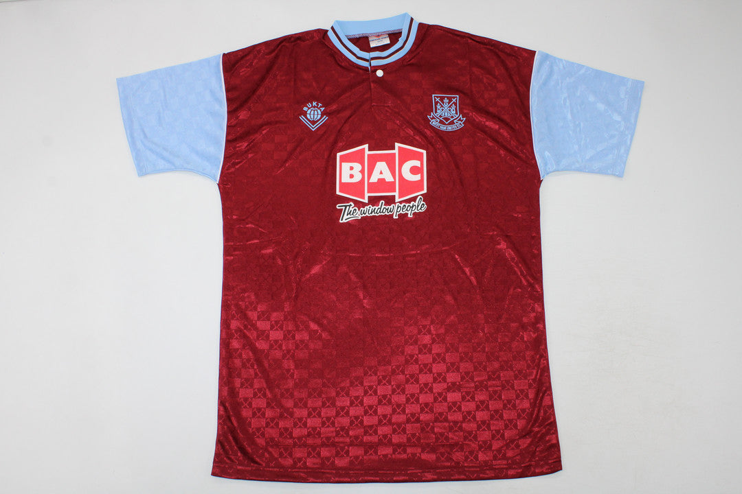 West Ham United 1989/90 Home Retro Jersey