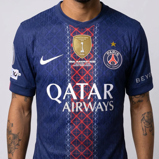 Paris Saint-Germain 2026 Home Jersey Champions League Final Budapest