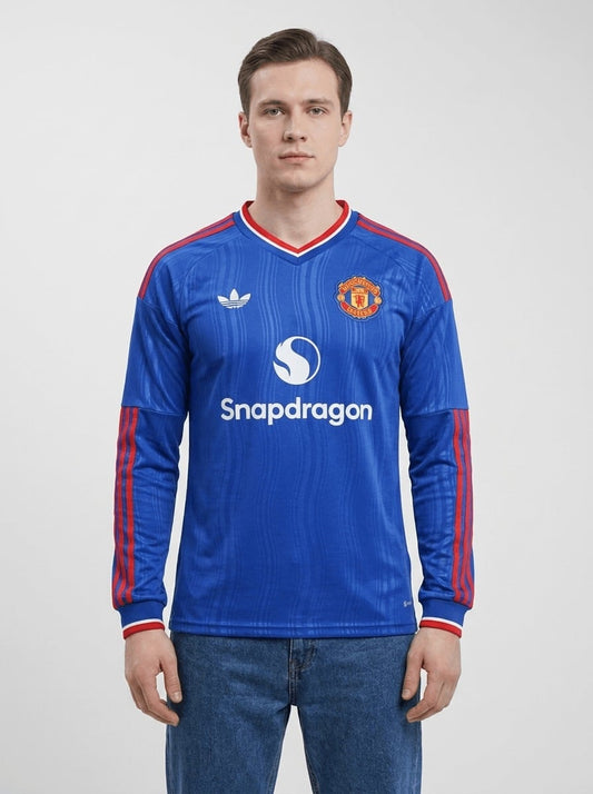 Manchester United 2026/27 Away Jersey - Long Sleeve