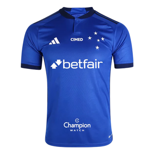 Cruzeiro 2023/24 Home Jersey - Fan Version - All Sponsors