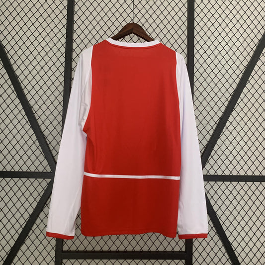 Arsenal 2002/04 Home Retro Jersey - Long Sleeve