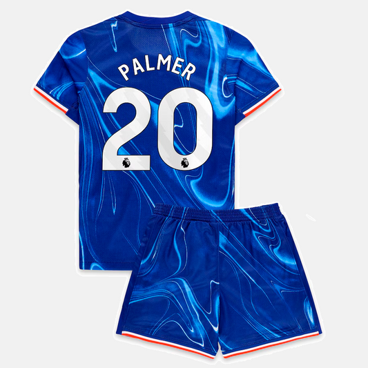 #20 Cole Palmer Kids Chelsea Home Kit 2024/25 Jersey - Blue