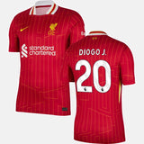 Liverpool 2024/25 Home Jersey - Diogo J. #20