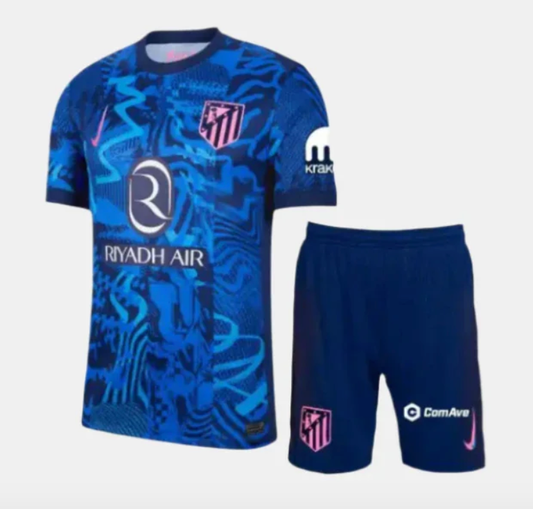 Atlético Madrid 2024/25 Third Kids Kit Jersey