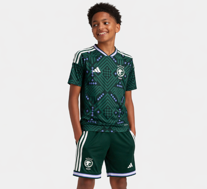 Kids Kit Saudi Arabia World Cup 2026 Jersey