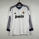 Real Madrid 2012/13 Home Retro Jersey - Long Sleeve