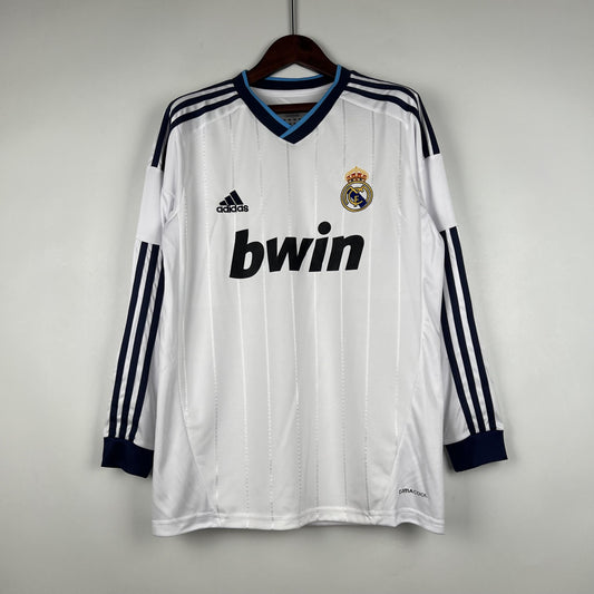 Real Madrid 2012/13 Home Retro Jersey - Long Sleeve