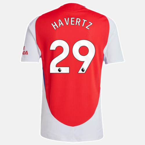 #29 Havertz Arsenal 2024/25 Home Jersey - Red and White