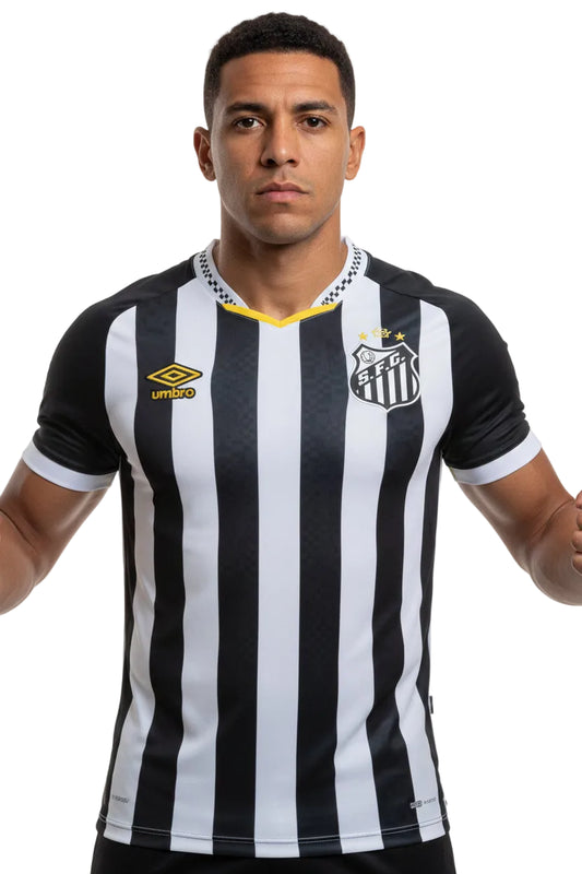 Santos 2025/26 Away Jersey - Fan Version - Neymar Jr
