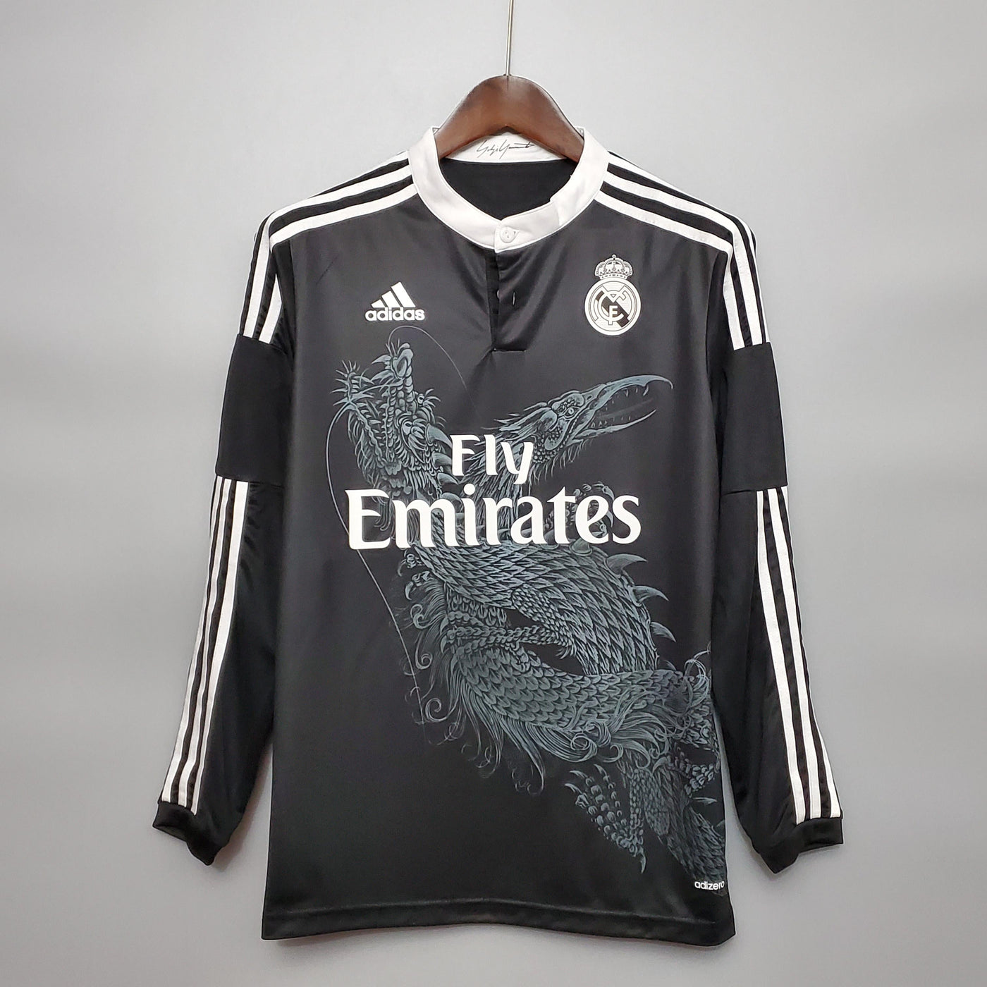 Real Madrid 2014/15 Away Retro Jersey - Long Sleeve
