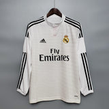Real Madrid 2014/15 Home Retro Jersey - Long Sleeve