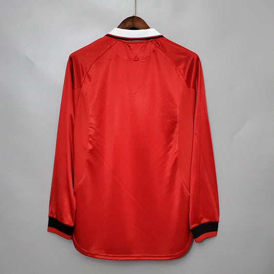 Manchester United 1999/00 Home Retro Jersey - Long Sleeve