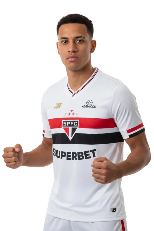 São Paulo 2025/26 Home Jersey - Fan Version