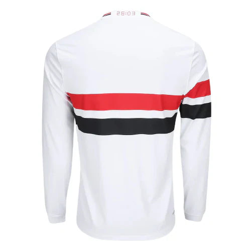 São Paulo 2025/26 Home Jersey - Long Sleeve