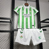 Real Betis 2024/25 Home Kids Kit Jersey