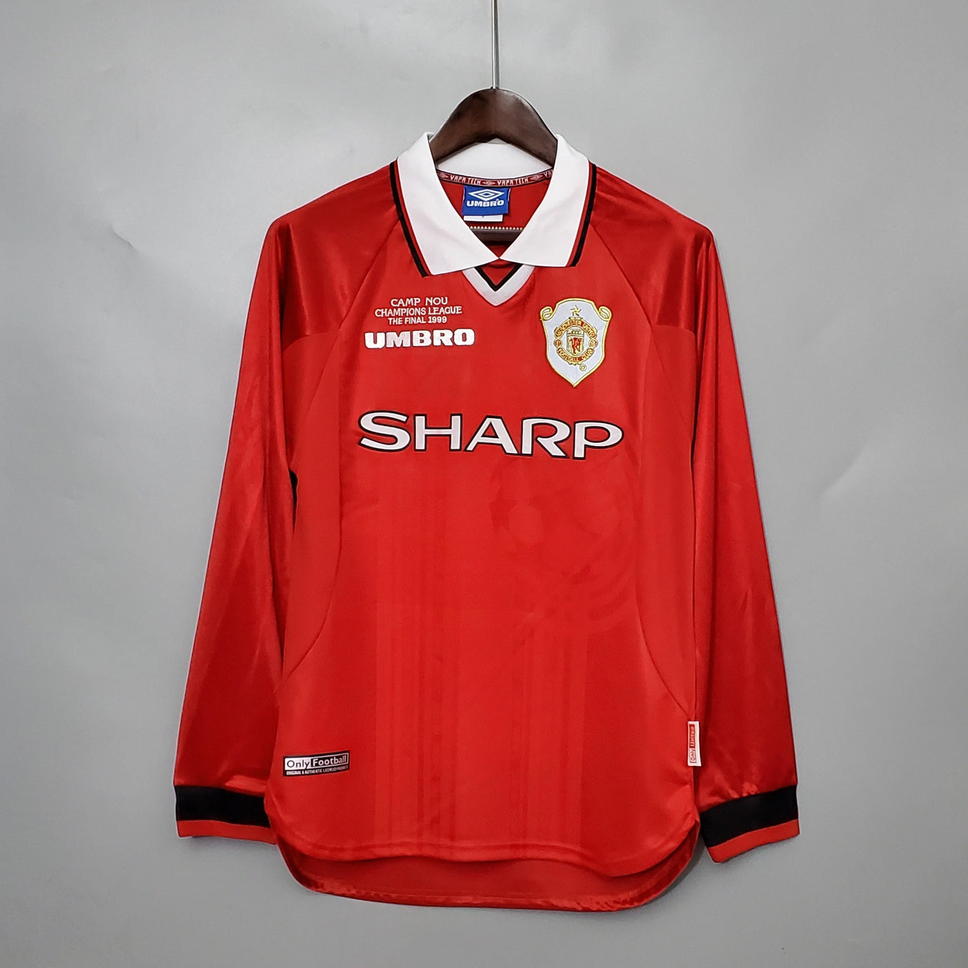 Manchester United 1999/00 Home Retro Jersey - Long Sleeve